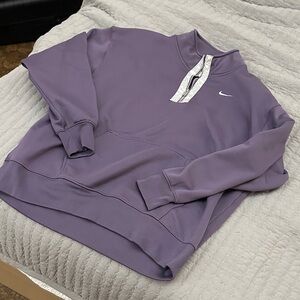 Nike Women's Purple Pullover Hoodie